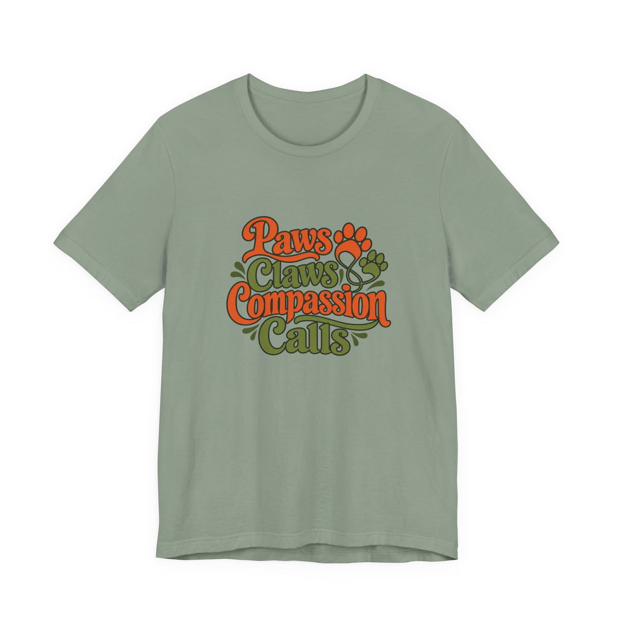 Paws Claws Compassion Vet Tee