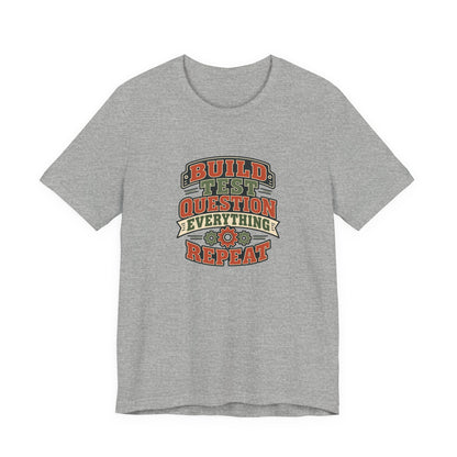 Build Test Repeat Vintage Shirt