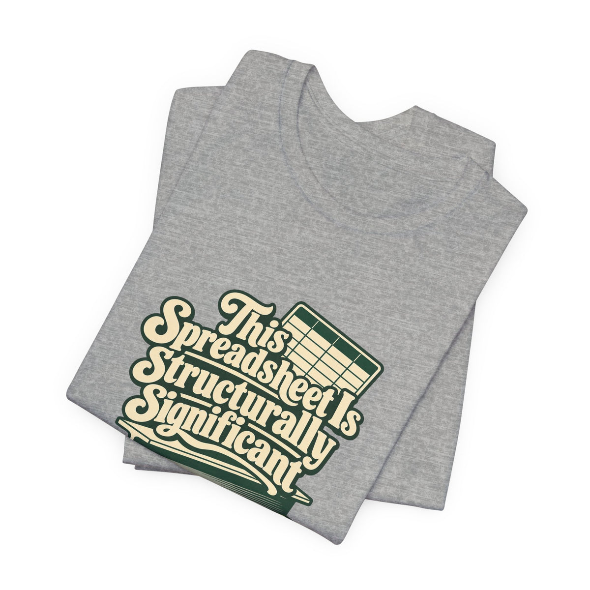 Spreadsheet Structural Support Tee