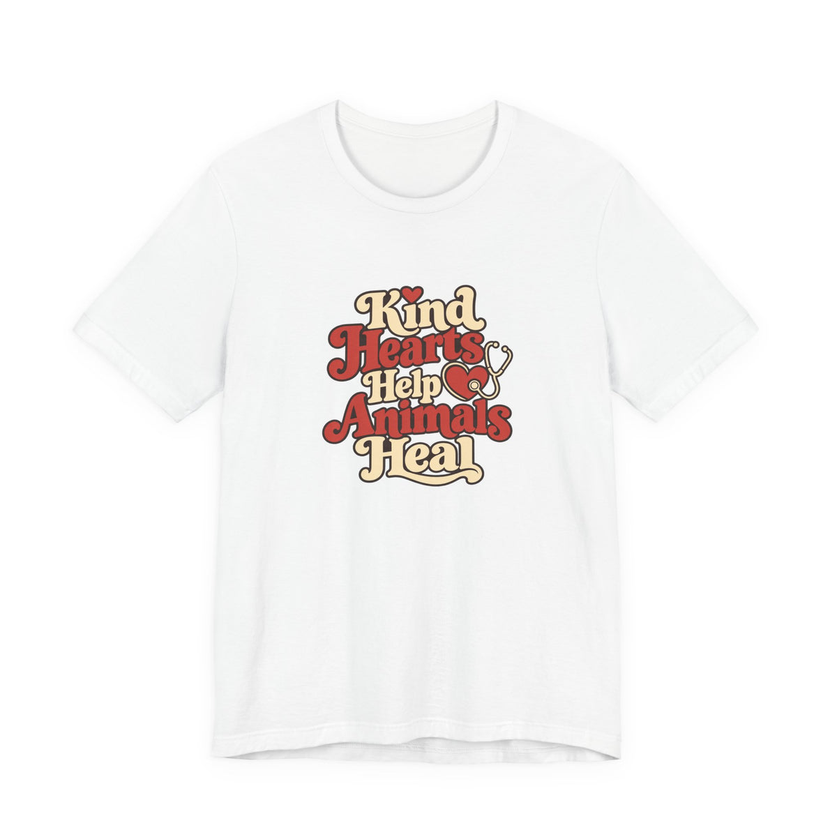 Kind Hearts Heal Animals Vintage Tee