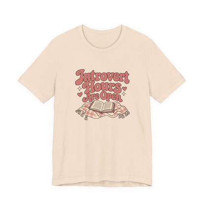 Soft Introvert Hours Tee