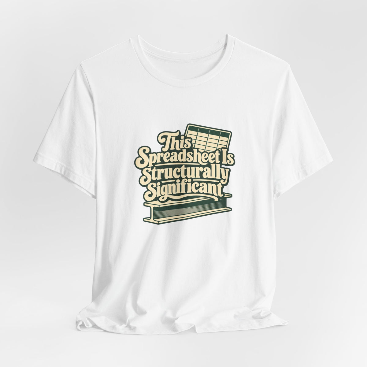 Spreadsheet Structural Support Tee