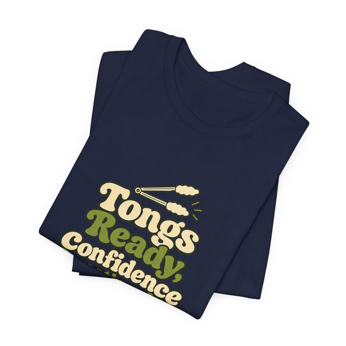 Tongs Ready Cook Retro Tee