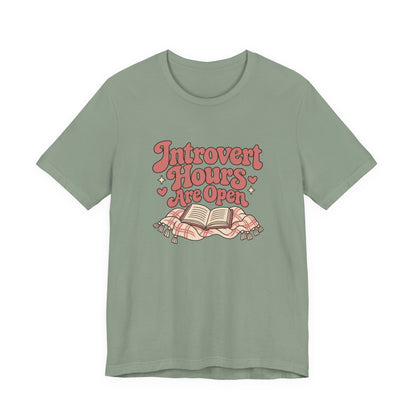 Soft Introvert Hours Tee