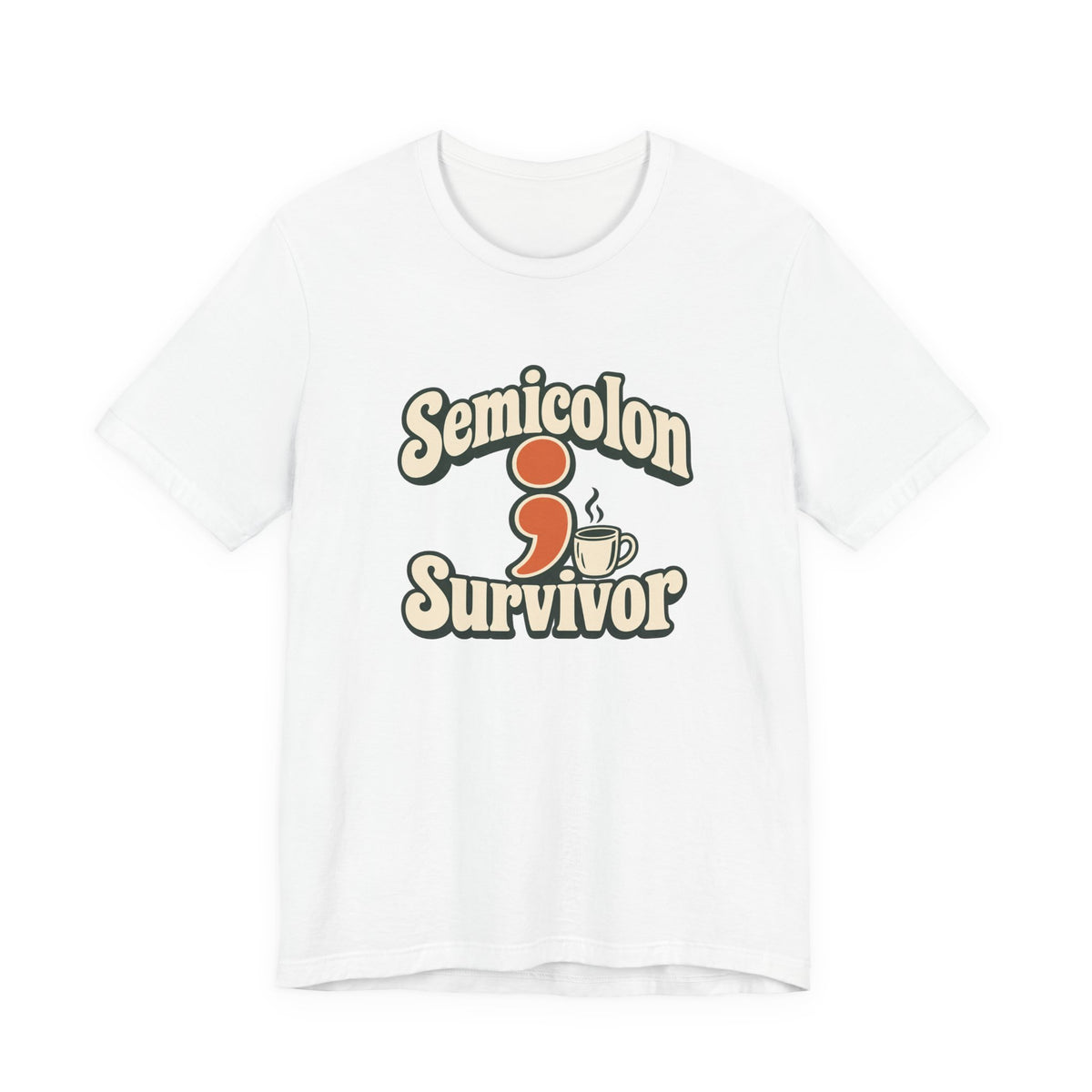 Semicolon Survivor Dev Tee