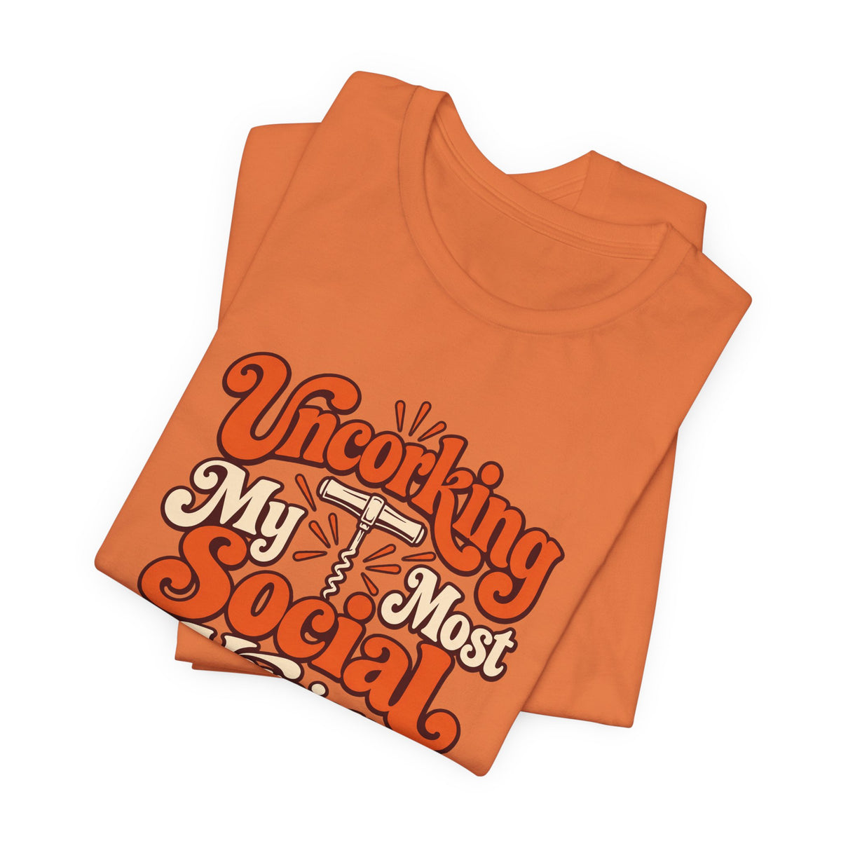 Social Version Wine Shirt
