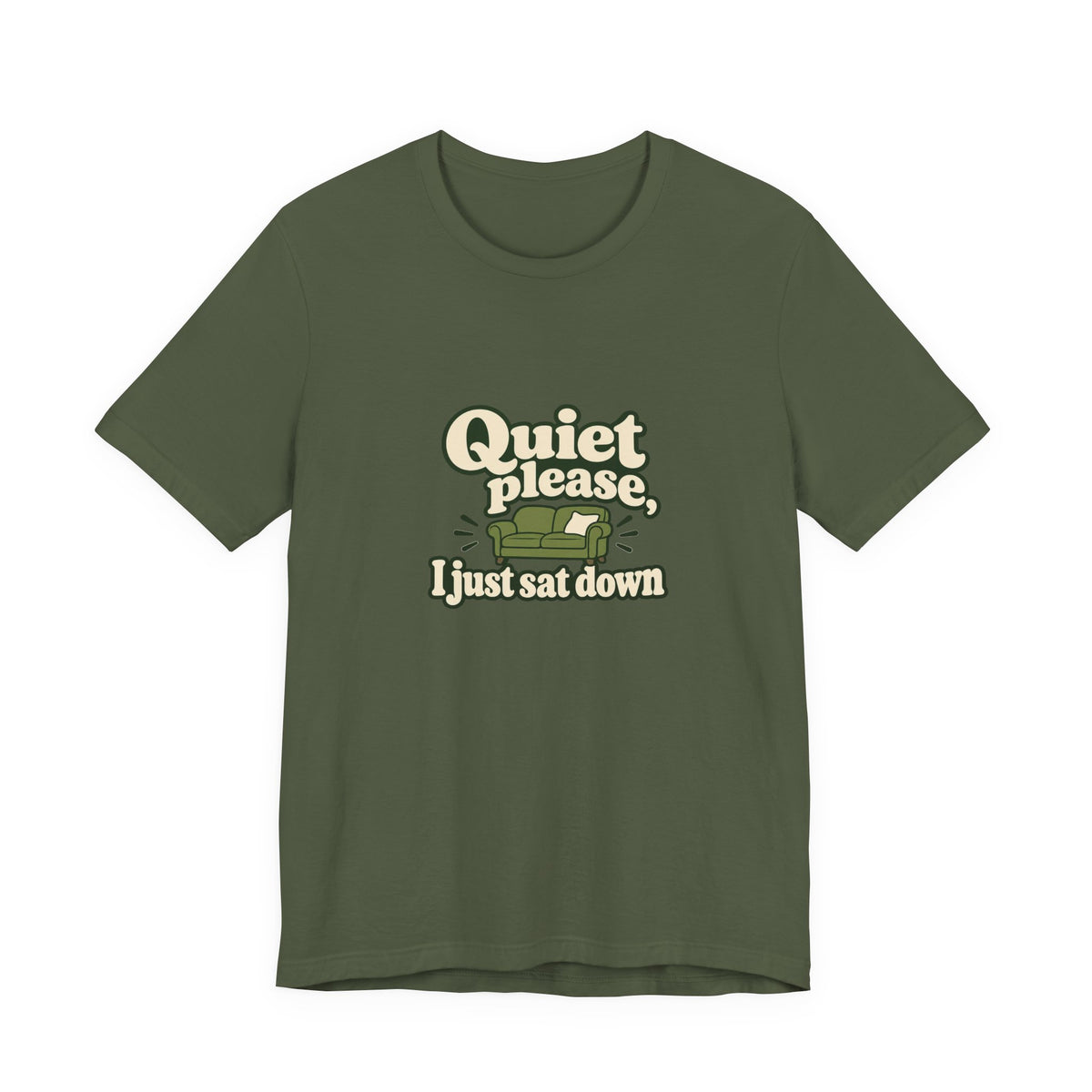 Just Sat Down New Mom Tee