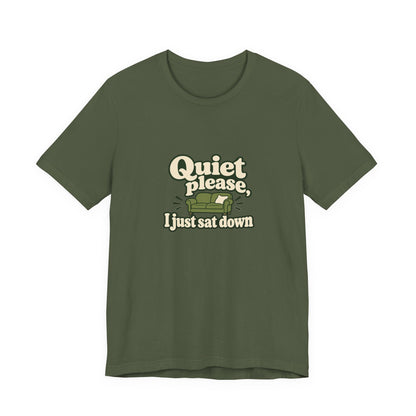 Just Sat Down New Mom Tee