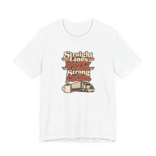 Trailer Lines Trucker Retro Tee
