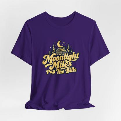 Night Route Trucker Vintage Shirt