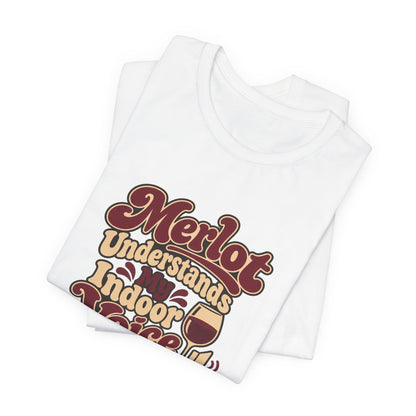 Merlot Indoor Voice Tee