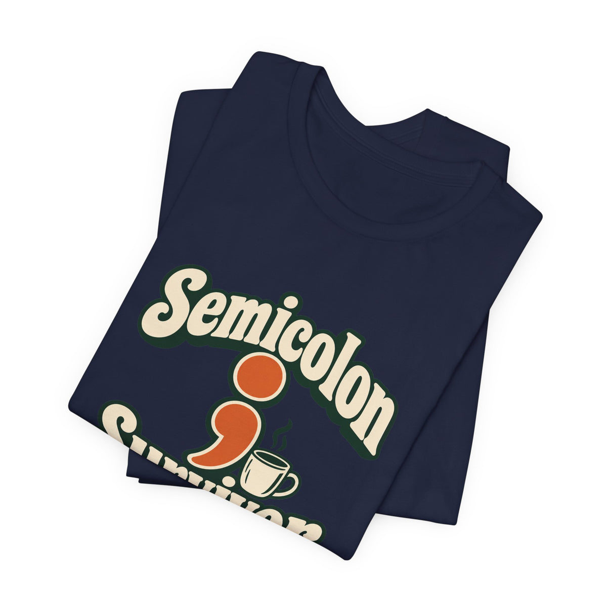 Semicolon Survivor Dev Tee