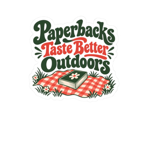 Paperback Picnic Club Sticker