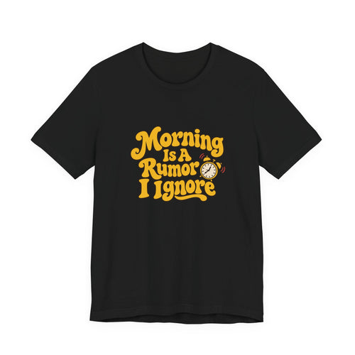 Morning Rumor Retro Humor Tee