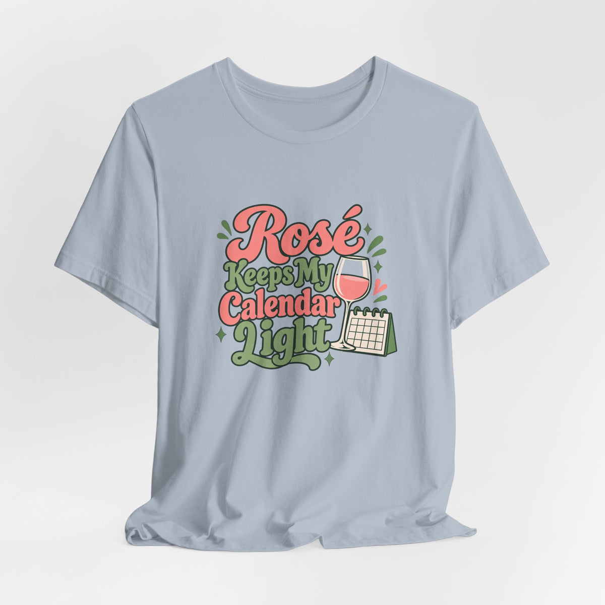 Rosé Calendar Retro Tee