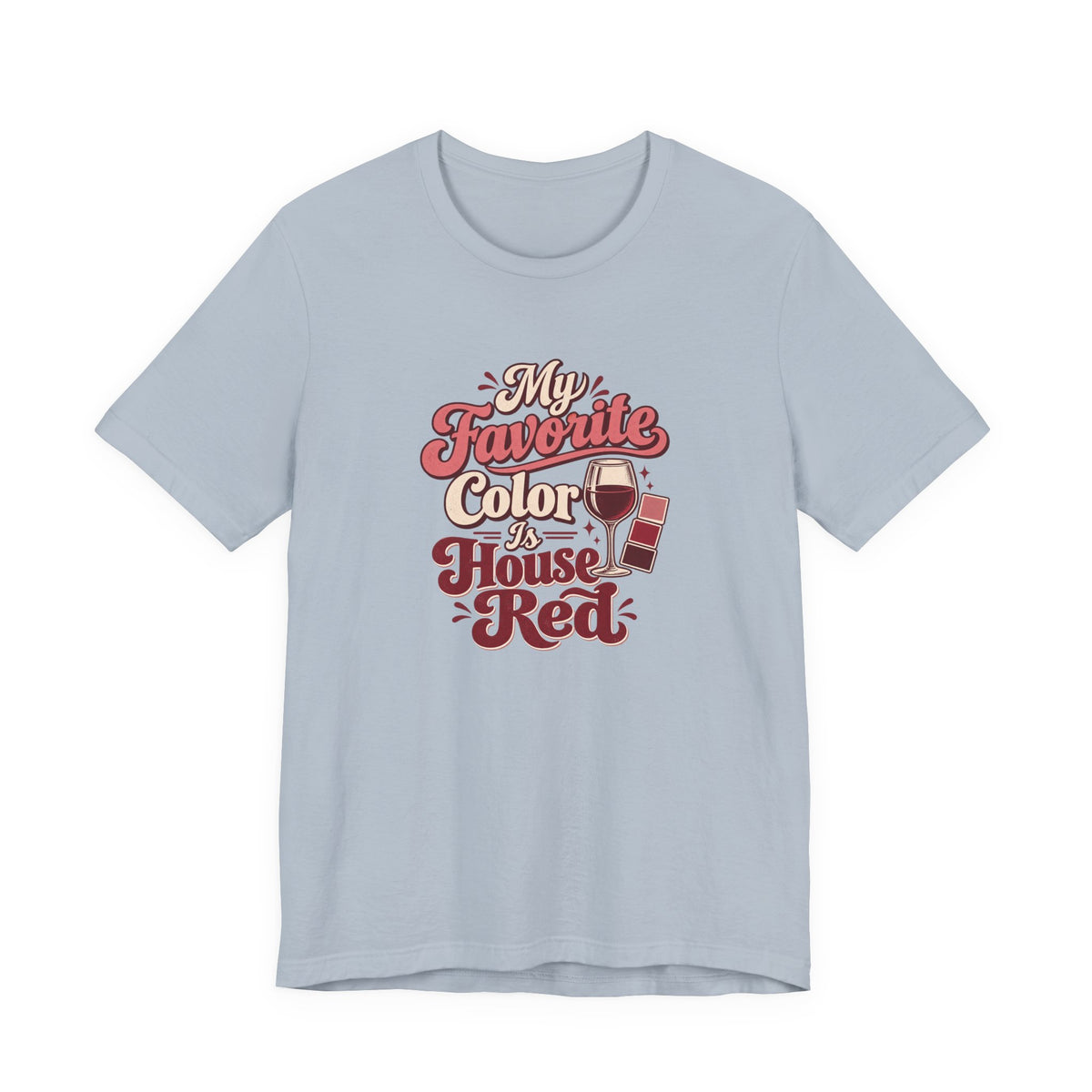 House Red Color Club Tee