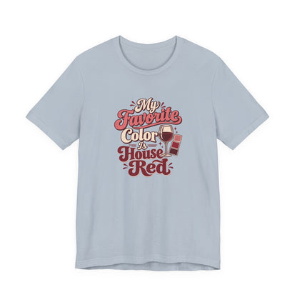 House Red Color Club Tee