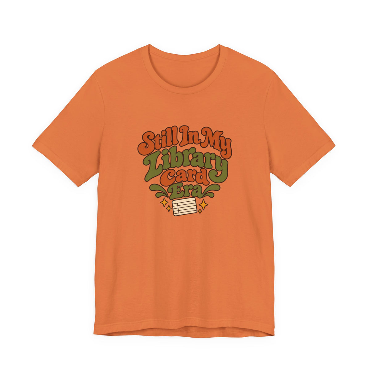 Library Card Era Vintage Tee