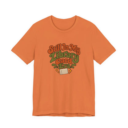 Library Card Era Vintage Tee