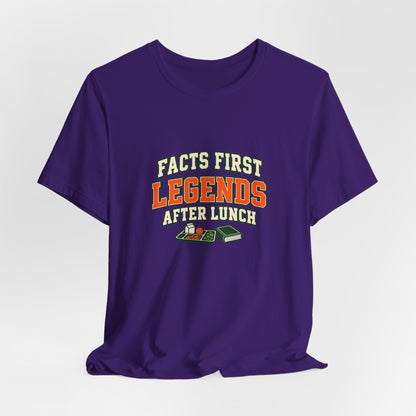 Facts First History Teacher Tee