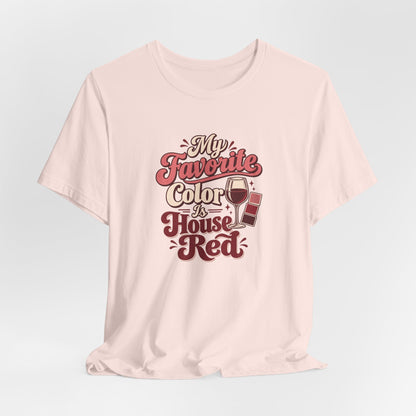 House Red Color Club Tee