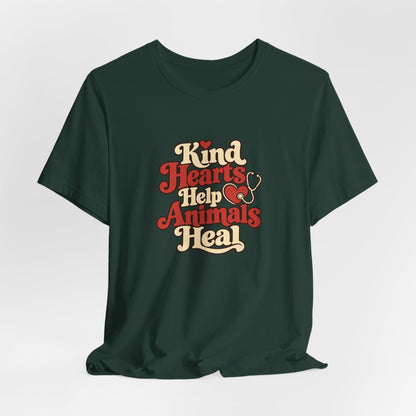 Kind Hearts Heal Animals Vintage Tee