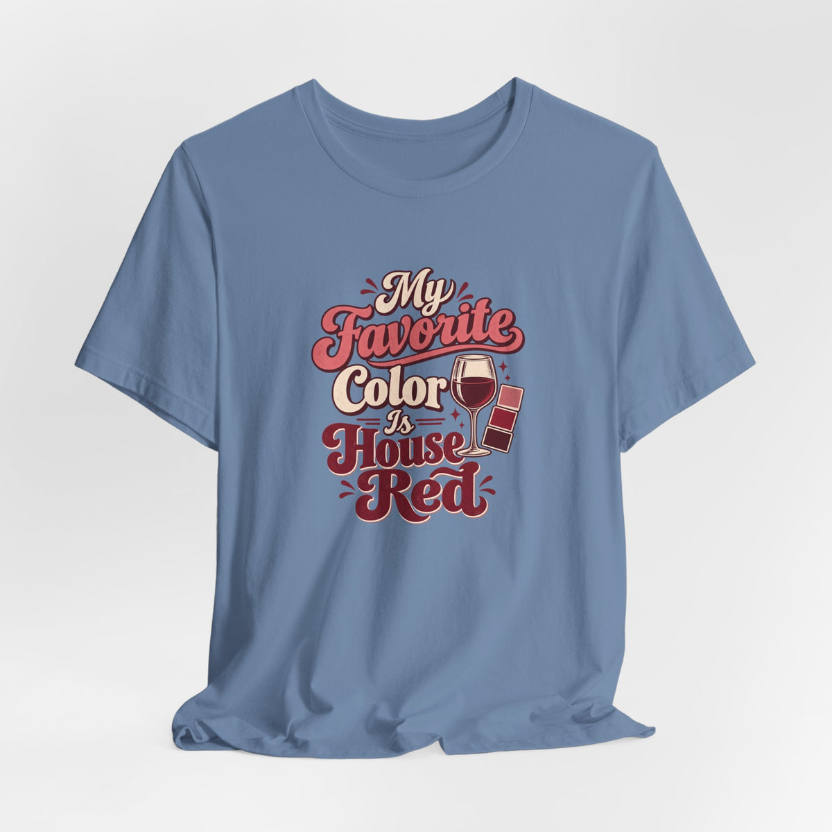House Red Color Club Tee