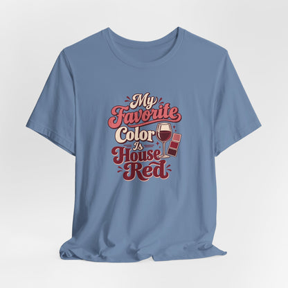 House Red Color Club Tee