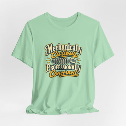Mechanically Curious Vintage Engineer Shirt