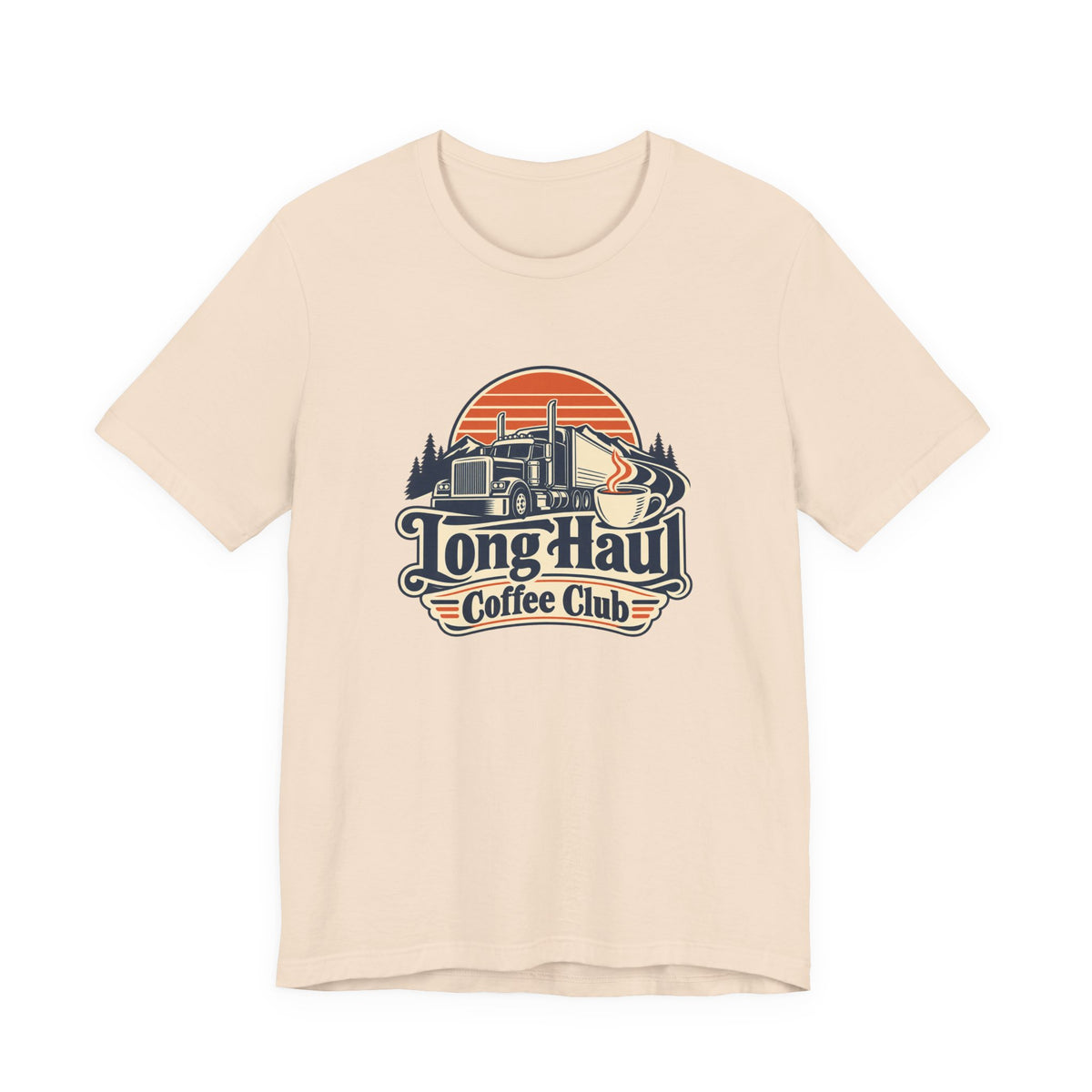 Long Haul Coffee Trucker Tee