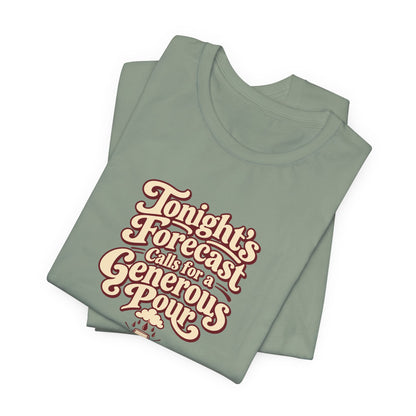 Generous Pour Forecast Retro Tee