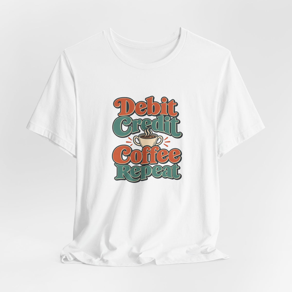 Debits Credits Coffee Tee