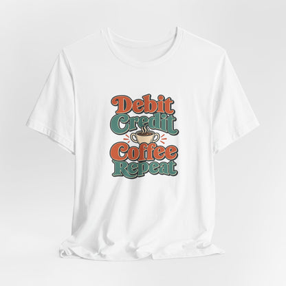 Debits Credits Coffee Tee