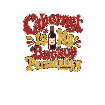 Cabernet Personality Vintage Sticker