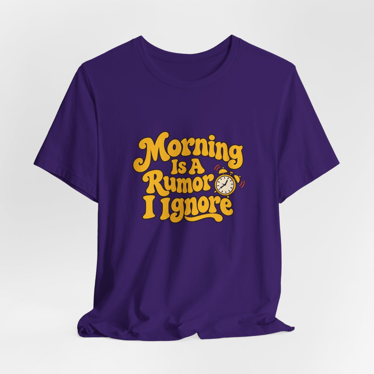Morning Rumor Retro Humor Tee