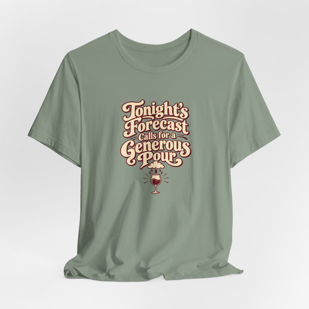 Generous Pour Forecast Retro Tee
