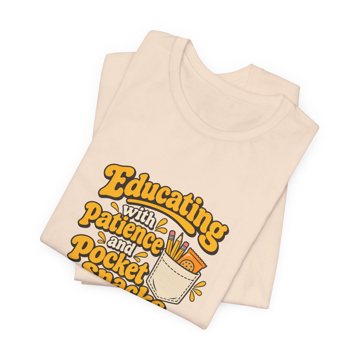 Pocket Snacks Teacher Vintage Tee