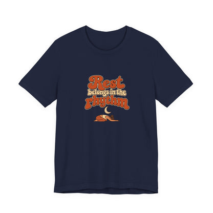 Rest Is Movement Yoga Tee