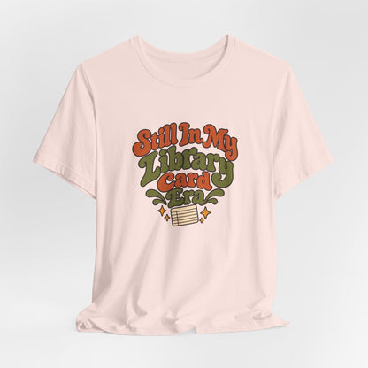 Library Card Era Vintage Tee