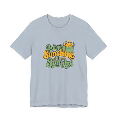 Scrubs And Sunshine Nurse Shirt