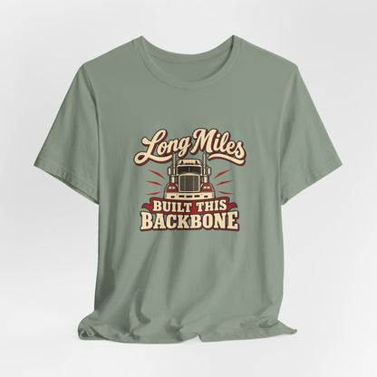Long Haul Backbone Vintage Trucker Tee