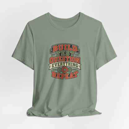 Build Test Repeat Vintage Shirt