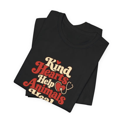 Kind Hearts Heal Animals Vintage Tee