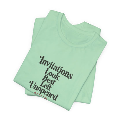 Unread Invitation Retro Shirt