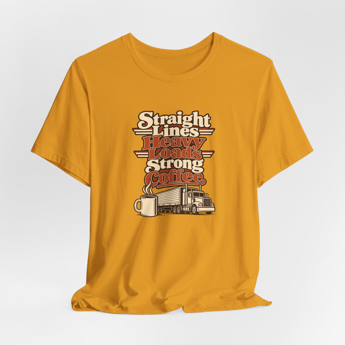 Trailer Lines Trucker Retro Tee