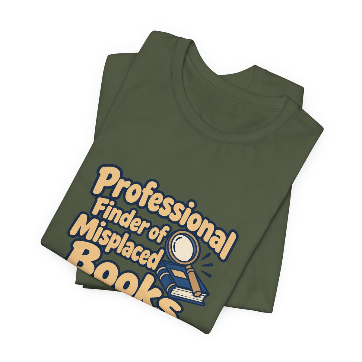 Professional Book Finder Librarian Tee