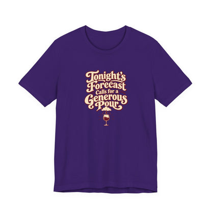 Generous Pour Forecast Retro Tee