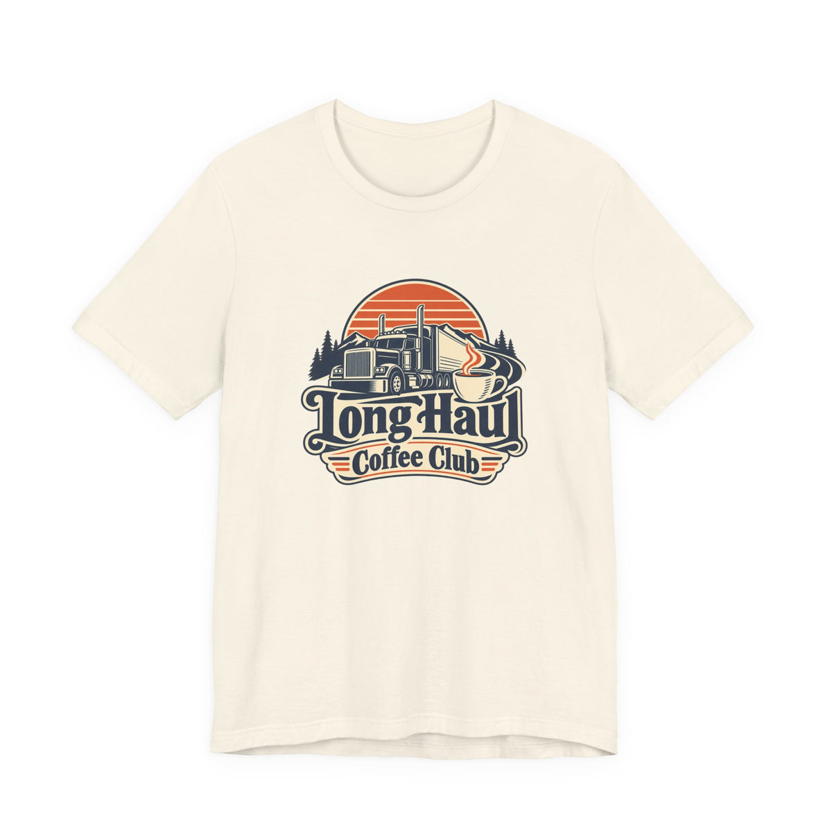 Long Haul Coffee Trucker Tee