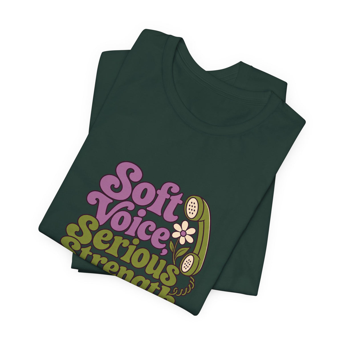 Quiet Strength Nurse Retro Tee