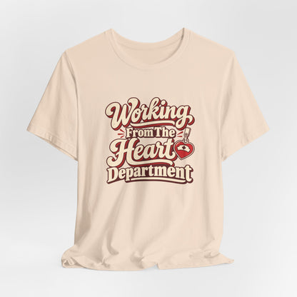 Nurse Heart Department Shirt